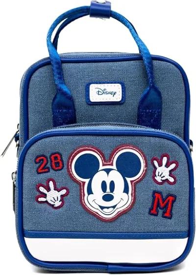 Bolso Bandolera Mickey Mouse Disney Azul