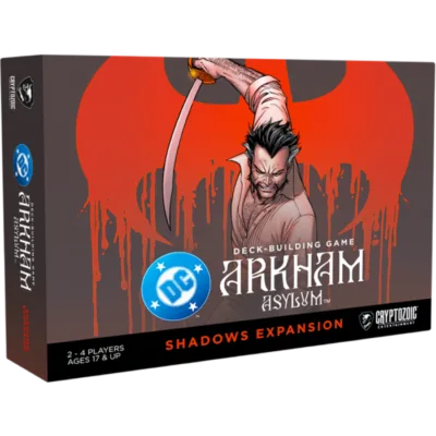 Juego de Mesa DC Deck-Building Game Arkham Asylum: Shadows Expansión